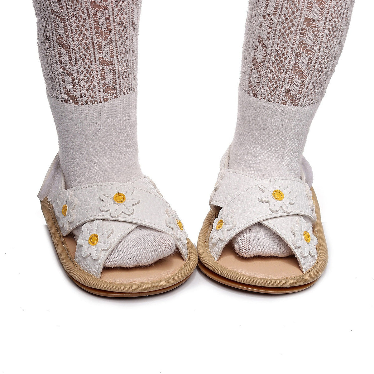 Girls' Flower Sandals for Comfortable Everyday Walks