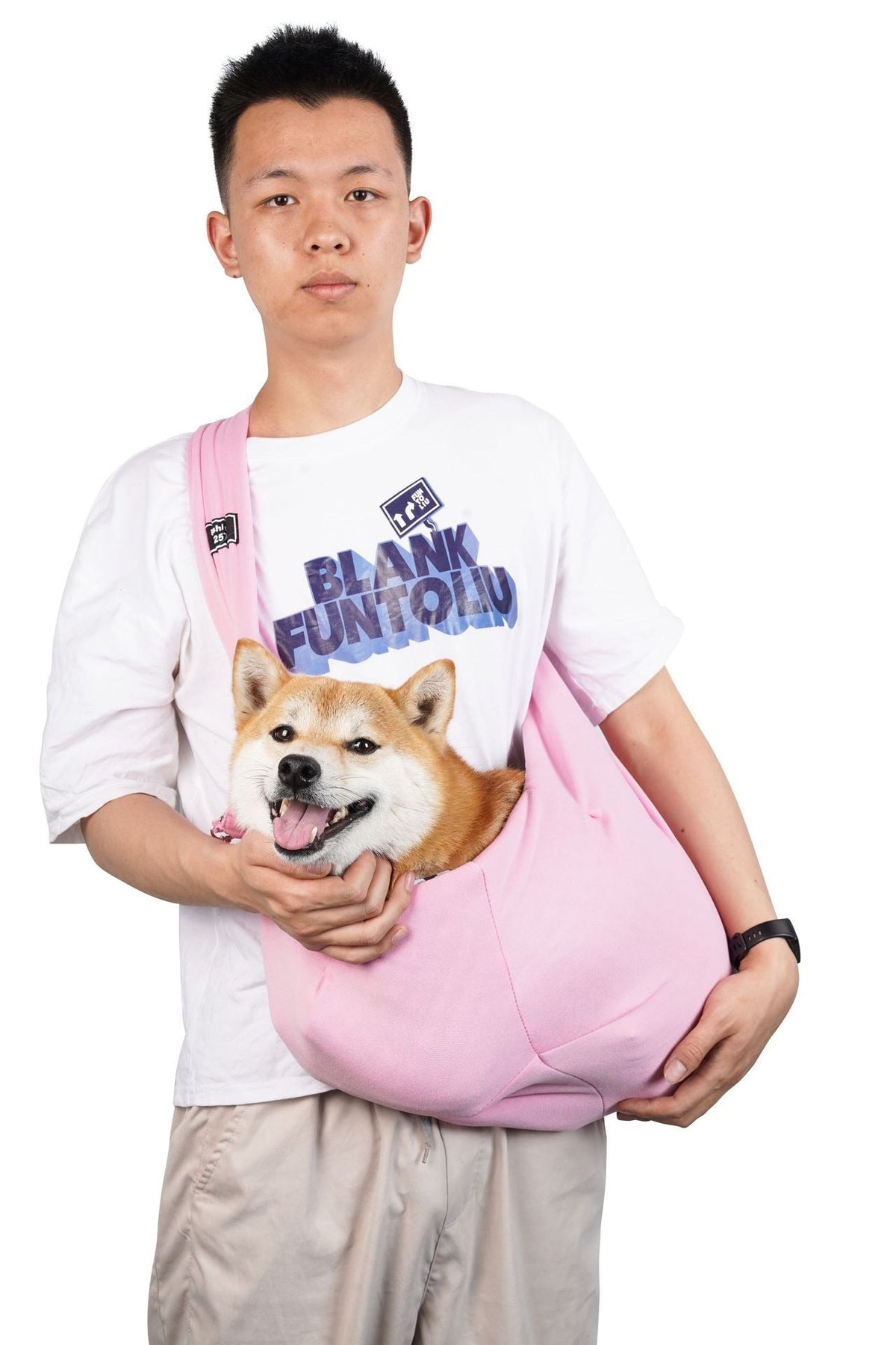 Breathable Crossbody Pet Carrier Bag for Small Dogs & Cats
