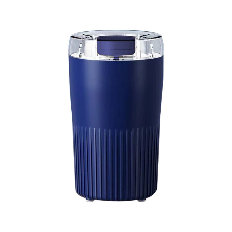 Compact Spice and Grain Grinder, One-Press Fine Powder