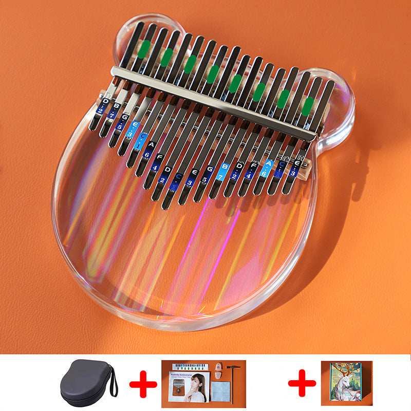 Crystal Kalimba for Beginners | 17-Note Thumb Piano