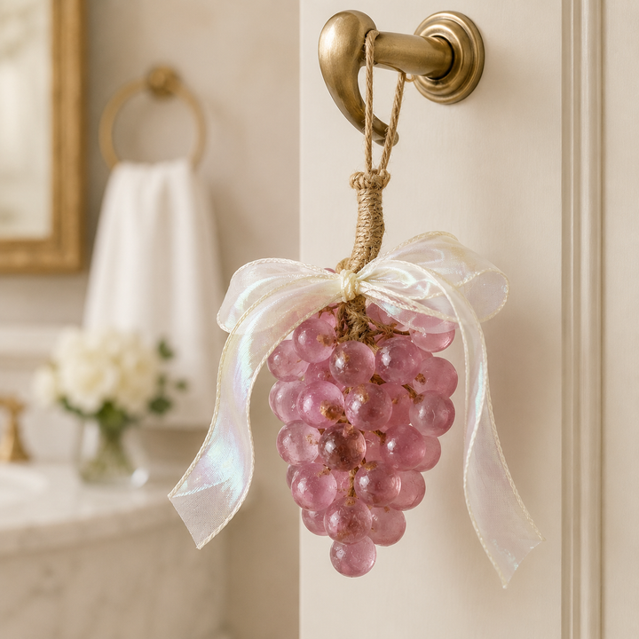 Crystal Grape Soap Gift Set — Handmade Scented Ornament