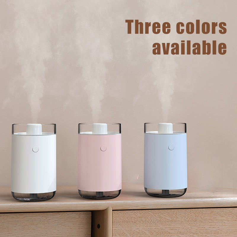 Crystal Salt Humidifier with Aromatherapy & Night Light