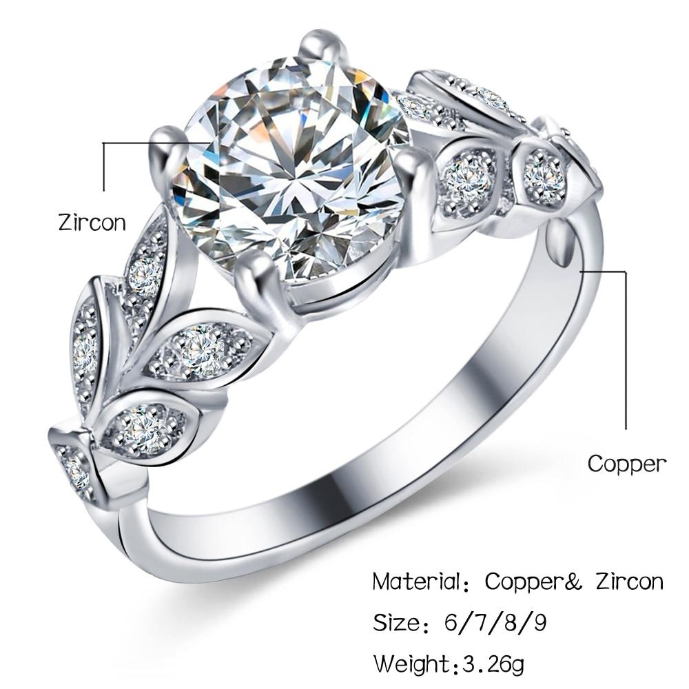 Rose Gold Cubic Zirconia Ring: Diamond-Look Sparkle