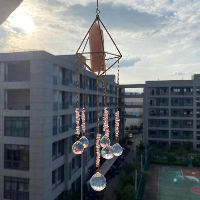 Crystal Suncatcher Window Hanging for Rainbow Light