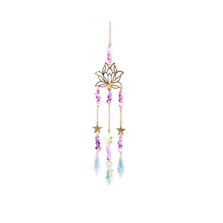Crystal Suncatcher — Colorful Rainbow Window Light