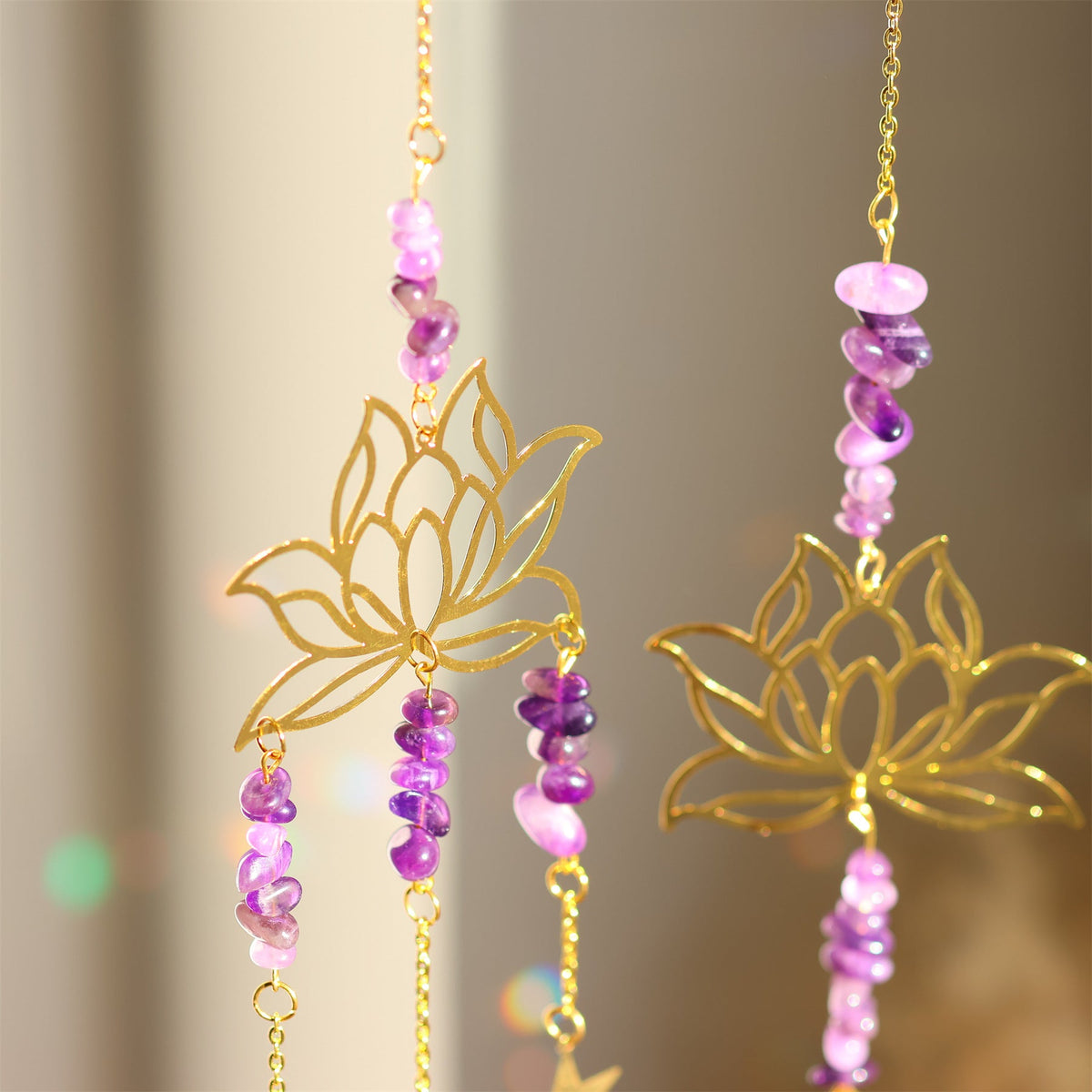 Crystal Suncatcher — Colorful Rainbow Window Light