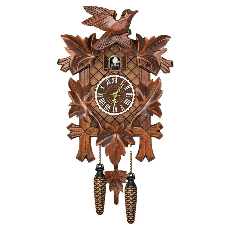 Chalet Cuckoo Clock with Automatic Night Stop Feature