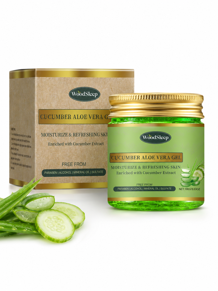 Cucumber Aloe Vera Facial Gel — Cleanse, Hydrate & Balance