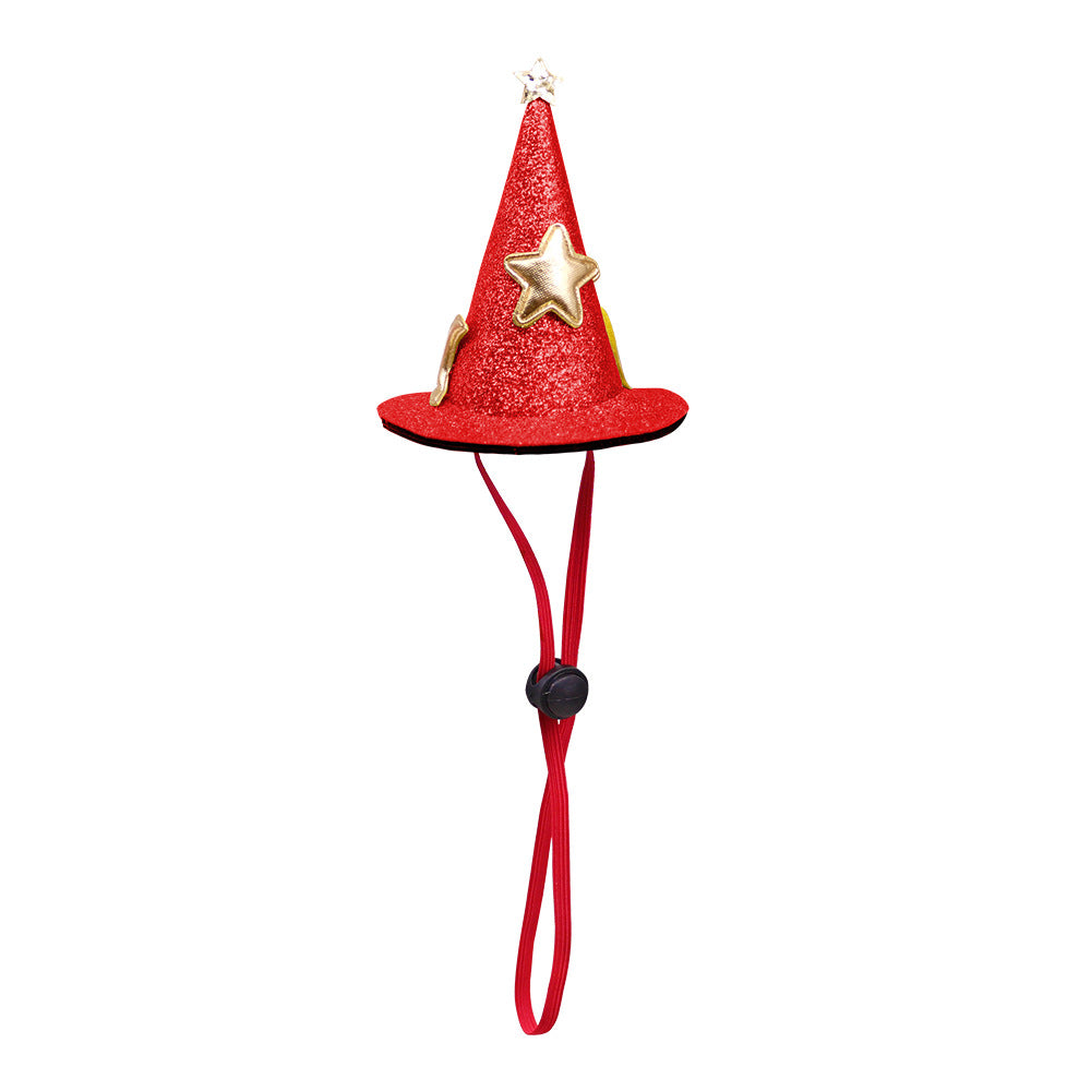 Adjustable Pet Halloween Hats for Photo-Ready Moments