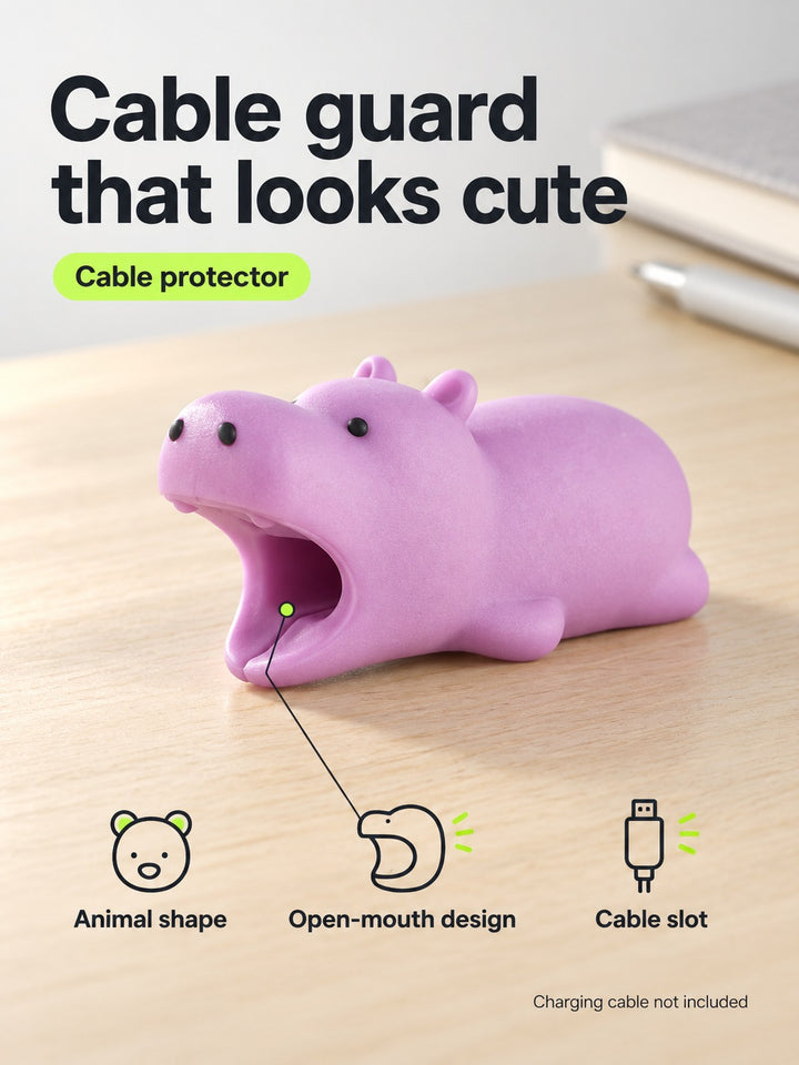 Cute Animal Cable Protector for iPhone Charging Cable