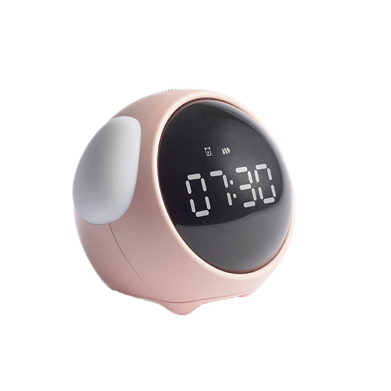 Kids Digital Alarm Clock With Playful Light-Up Emotions