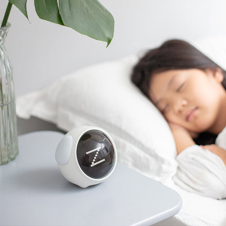 Kids Digital Alarm Clock With Playful Light-Up Emotions