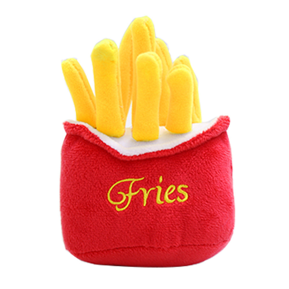 Plush Dog Toy Set for Indoor Play and Cozy Cuddles