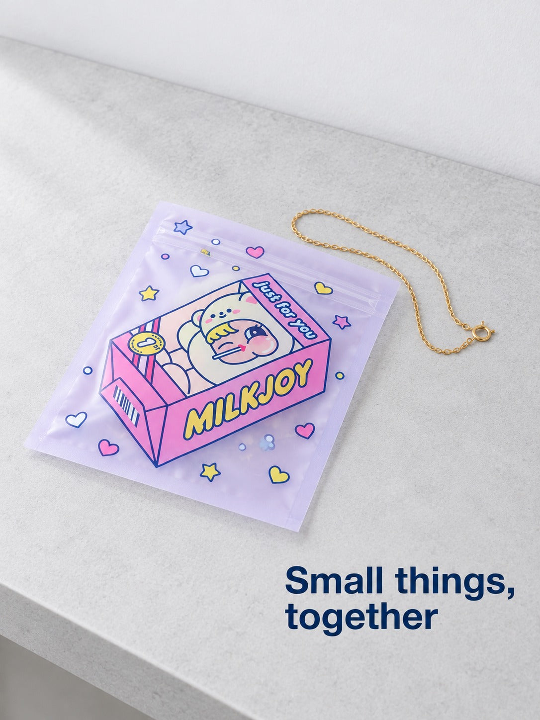 Cute Character Zip Bags for Snacks, Jewelry & Gifts
