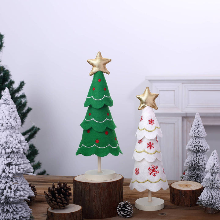 Christmas Tree Tabletop Decor Set for Festive Displays