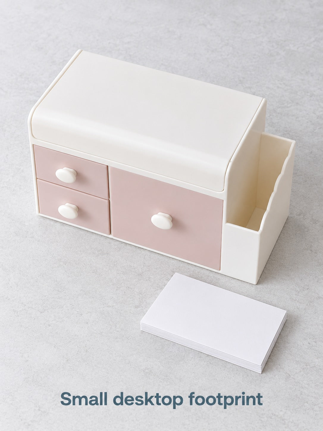Cute Desktop Storage Box for Cosmetics and Stationery