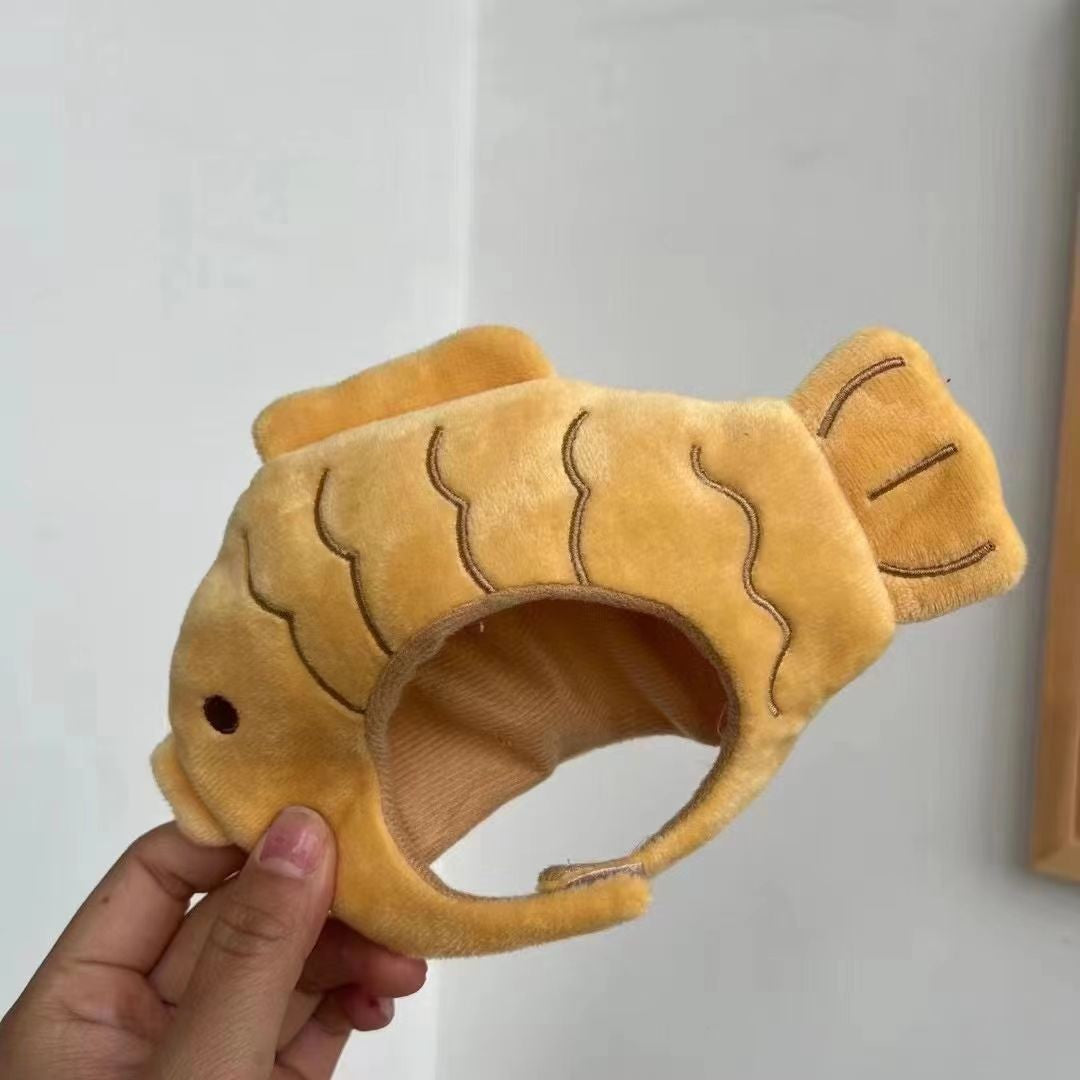 Plush Doll Headgear for 10–15cm Dolls, Cute Animal Style