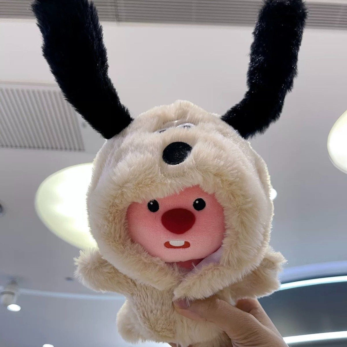 Plush Doll Headgear for 10–15cm Dolls, Cute Animal Style