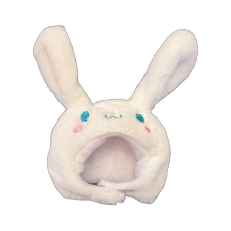 Plush Doll Headgear for 10–15cm Dolls, Cute Animal Style