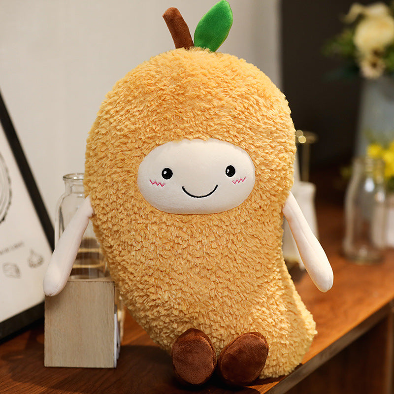 Fruit Plush Pillow – Cute Cuddly Bedroom Decor Accent