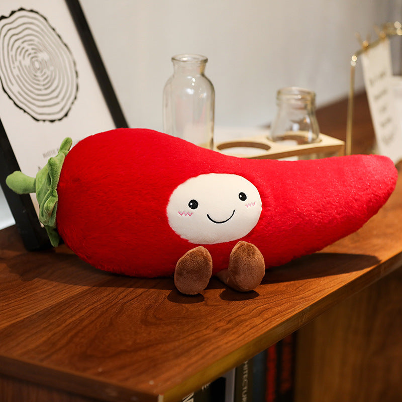 Fruit Plush Pillow – Cute Cuddly Bedroom Decor Accent