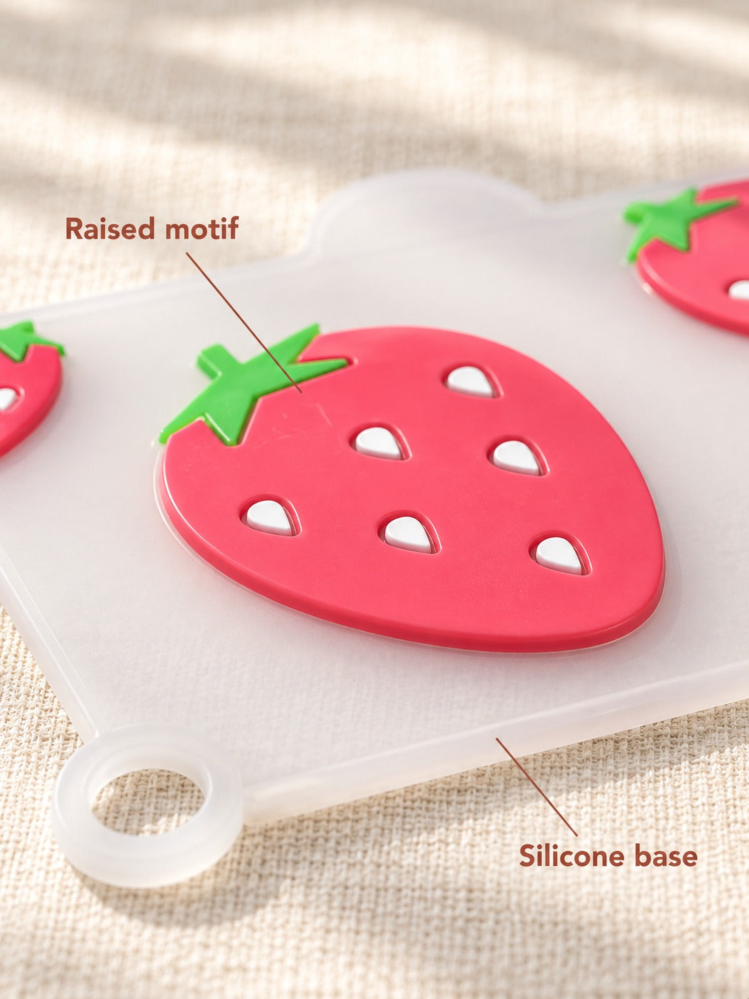 Cute Fruit Silicone Coasters for Hot Pots and Mugs