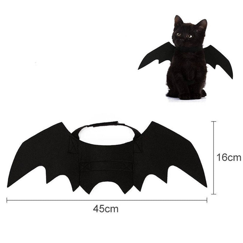 Cat Bat Wings Costume – Adjustable Halloween Accessory