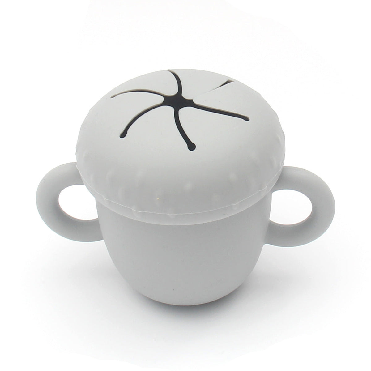 Silicone Snack Cup for Toddlers, Tidy Travel Snacking