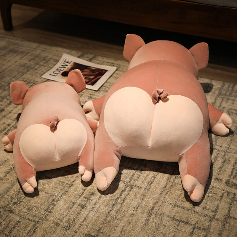 Pig Plush Pillow for Kids – Soft Cuddle Bed Companion