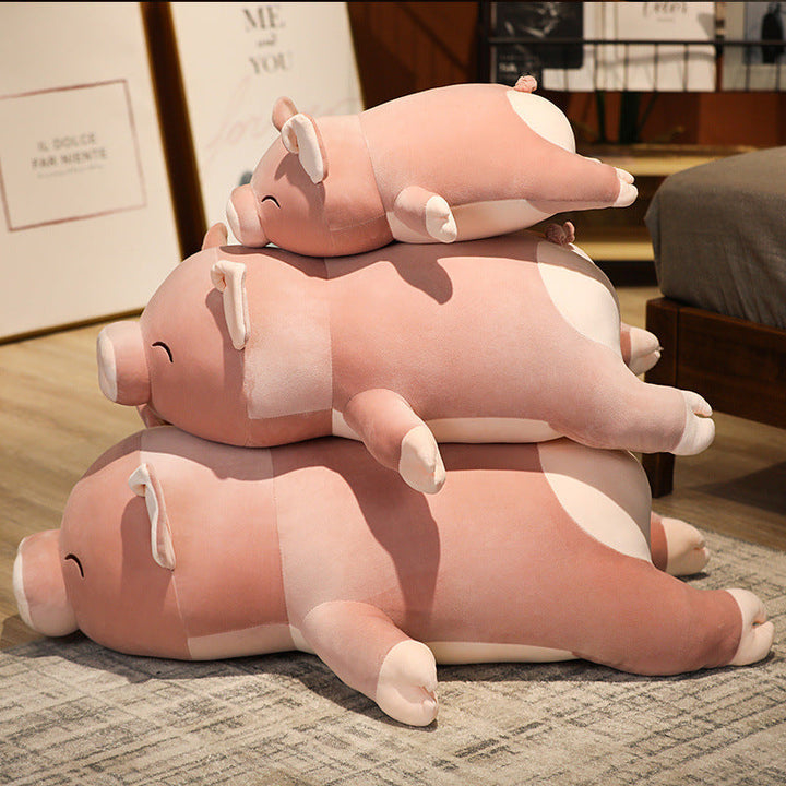Pig Plush Pillow for Kids – Soft Cuddle Bed Companion