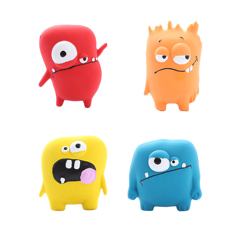 Monster Squeaky Dog Toy for More Interactive Play