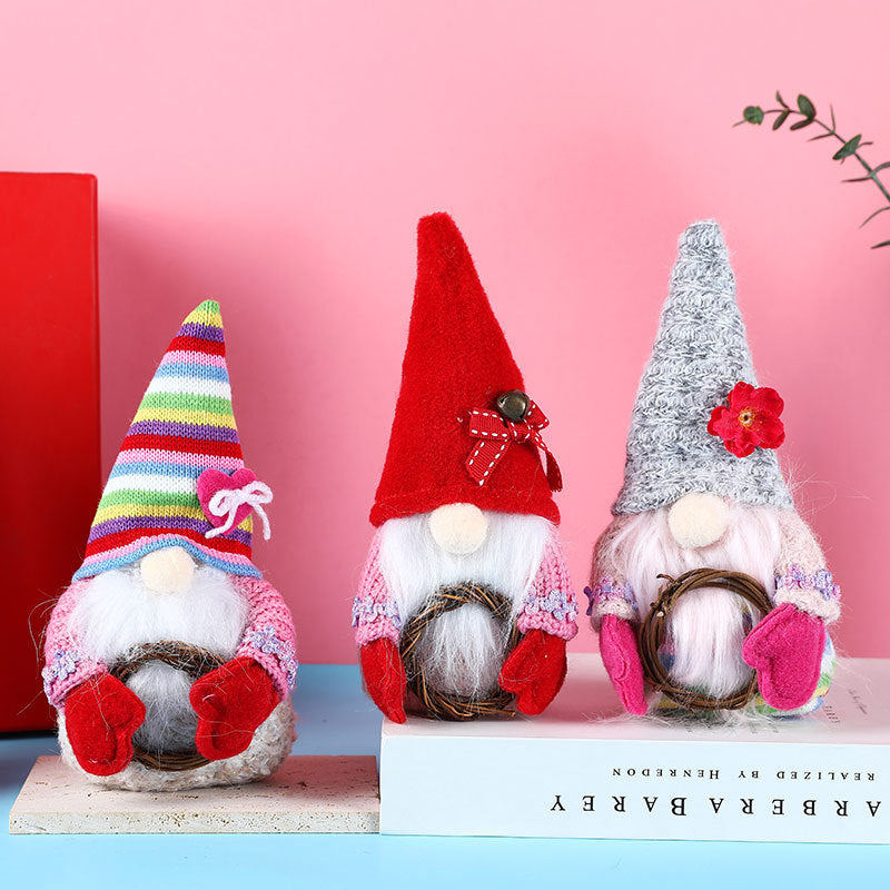 Faceless Gnome Decor for Whimsical Seasonal Shelves