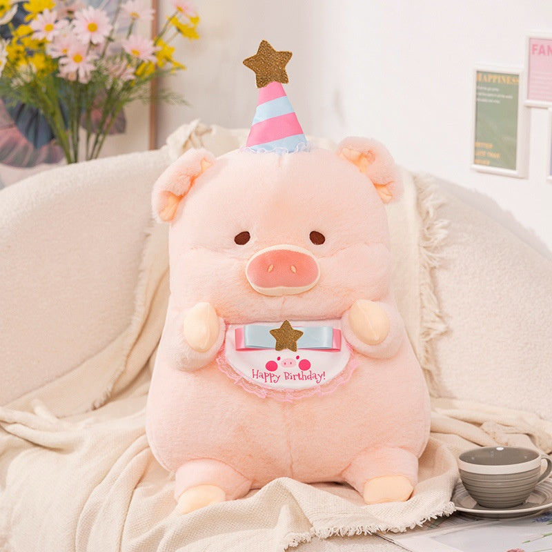 Pink Pig Plush Toy for Cozy Cuddles and Gift Displays