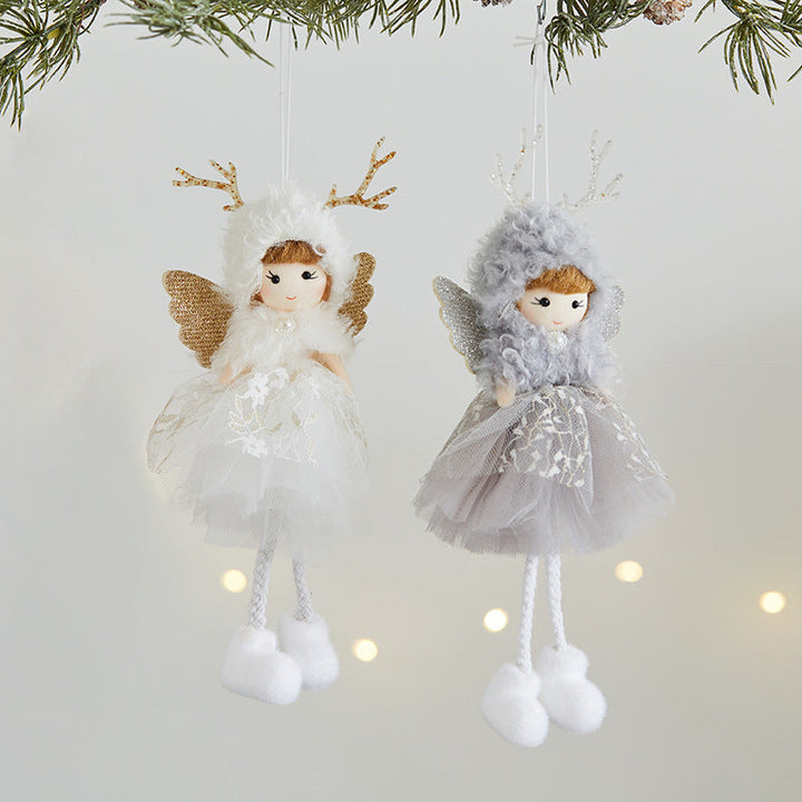Pink Angel Christmas Tree Ornament for Magical Decor