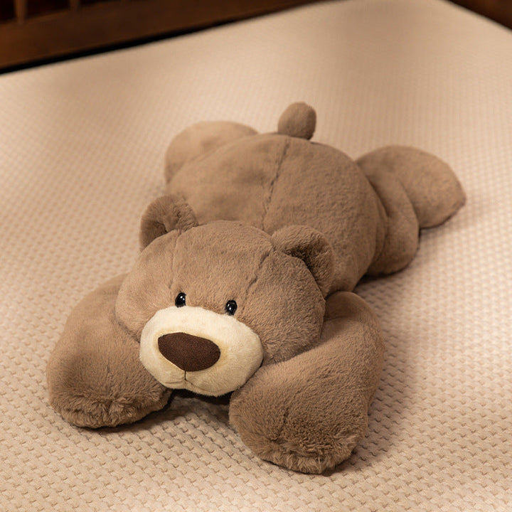 Giant Plush Teddy Bear Pillow for Cozy Leg-Hugging