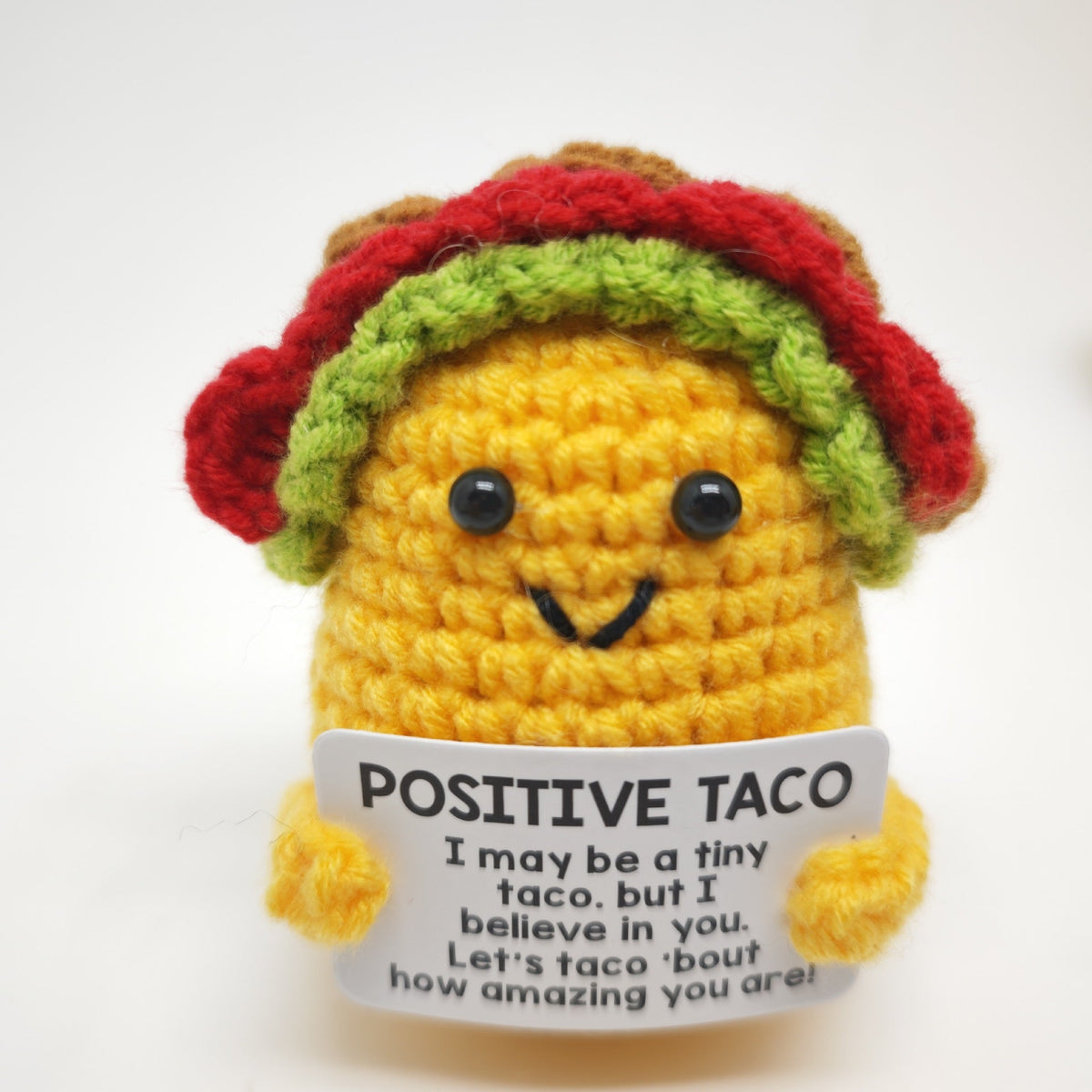 Positive Penguin Plush Toy for Cheerful Desk Decor