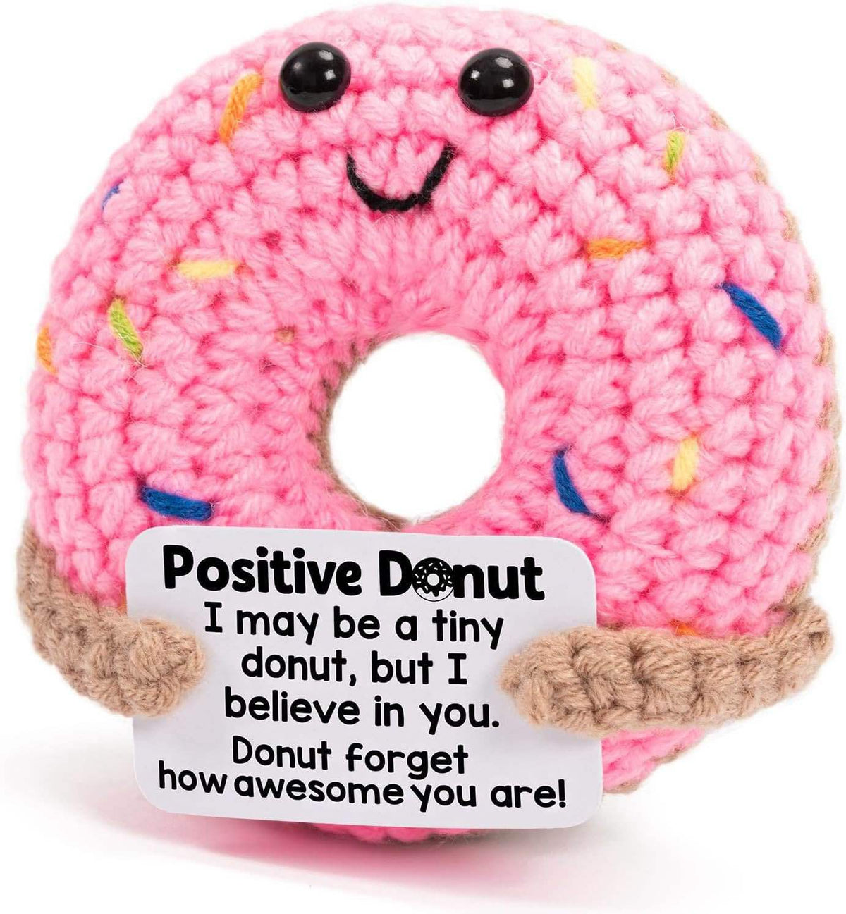 Positive Penguin Plush Toy for Cheerful Desk Decor