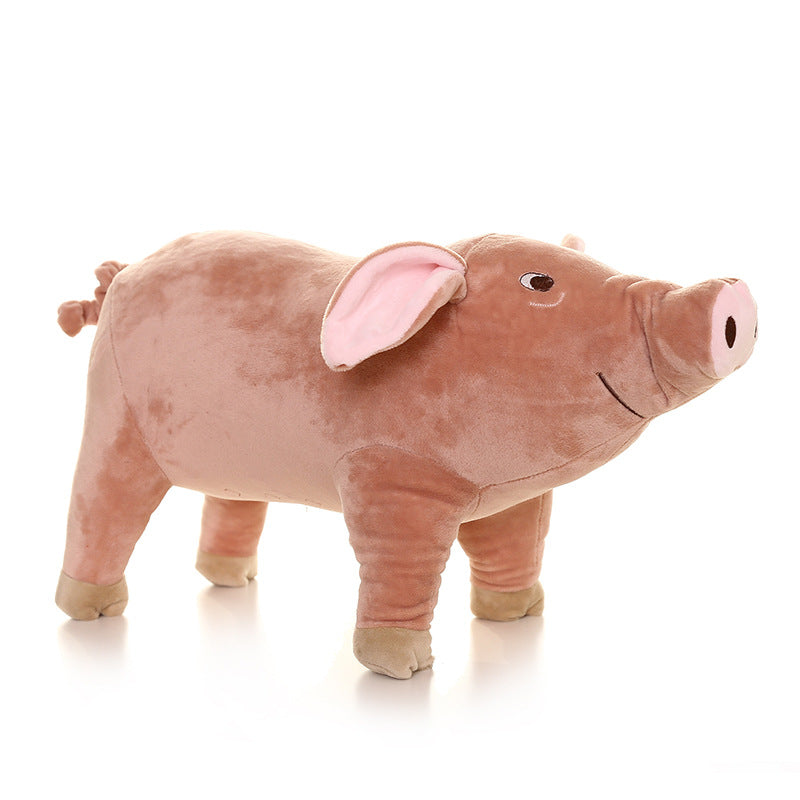 Realistic Pig Plush Toy for Cozy Cuddles & Home Decor