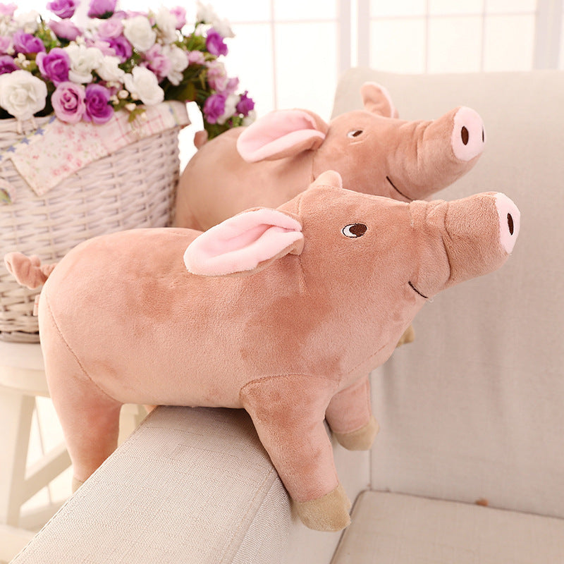 Realistic Pig Plush Toy for Cozy Cuddles & Home Decor