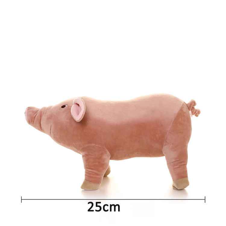 Realistic Pig Plush Toy for Cozy Cuddles & Home Decor