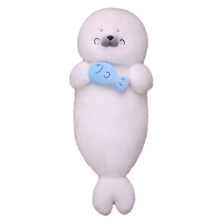 Seal Plush Pillow – Soft Cuddle Companion Room Decor