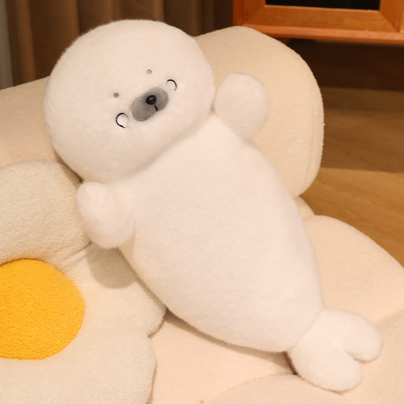 Seal Plush Pillow – Soft Cuddle Companion Room Decor