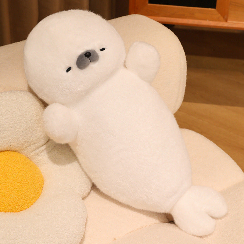 Seal Plush Pillow – Soft Cuddle Companion Room Decor