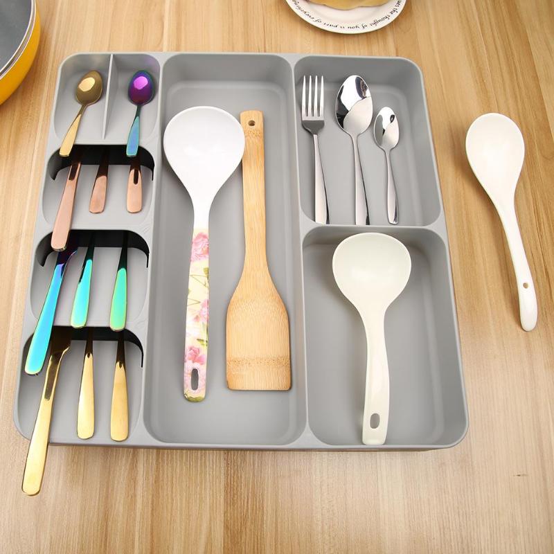 Cutlery Organizer Tray for a Neater Kitchen Drawer