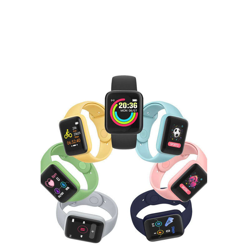 1.44-Inch Smart Bracelet for Steps, Calories & Heart Rate