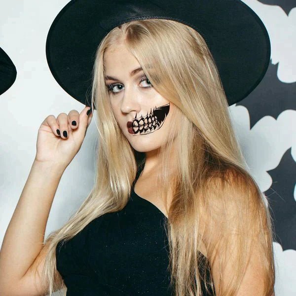 Halloween temporary tattoo - wanelo - store - roman