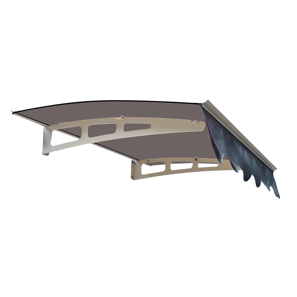 Door Window Awning That Blocks Sun and Rain, 47 Inch