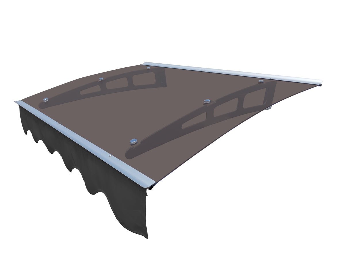 Door Window Awning That Blocks Sun and Rain, 47 Inch