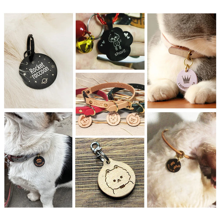 Portable Bluetooth Laser Engraver for Custom Pet Tags