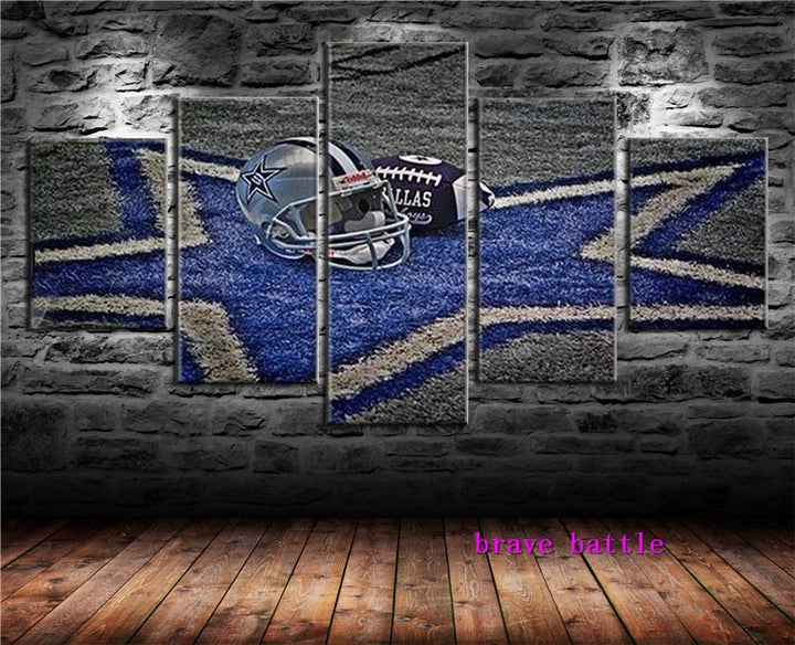 Dallas Cowboys Canvas Wall Art for Bold Fan Room Decor